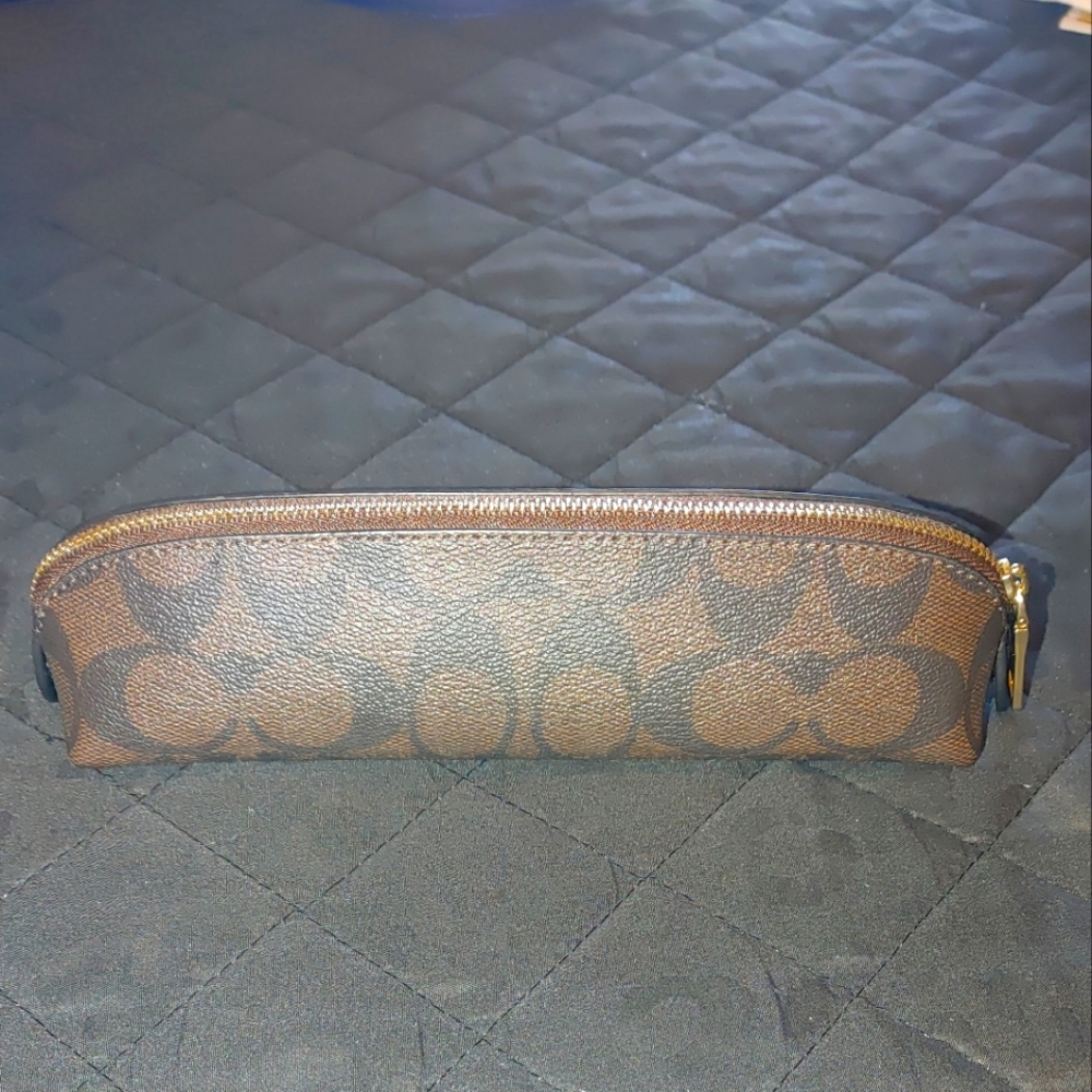 Coach pencil case